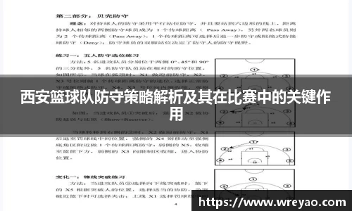 西安篮球队防守策略解析及其在比赛中的关键作用